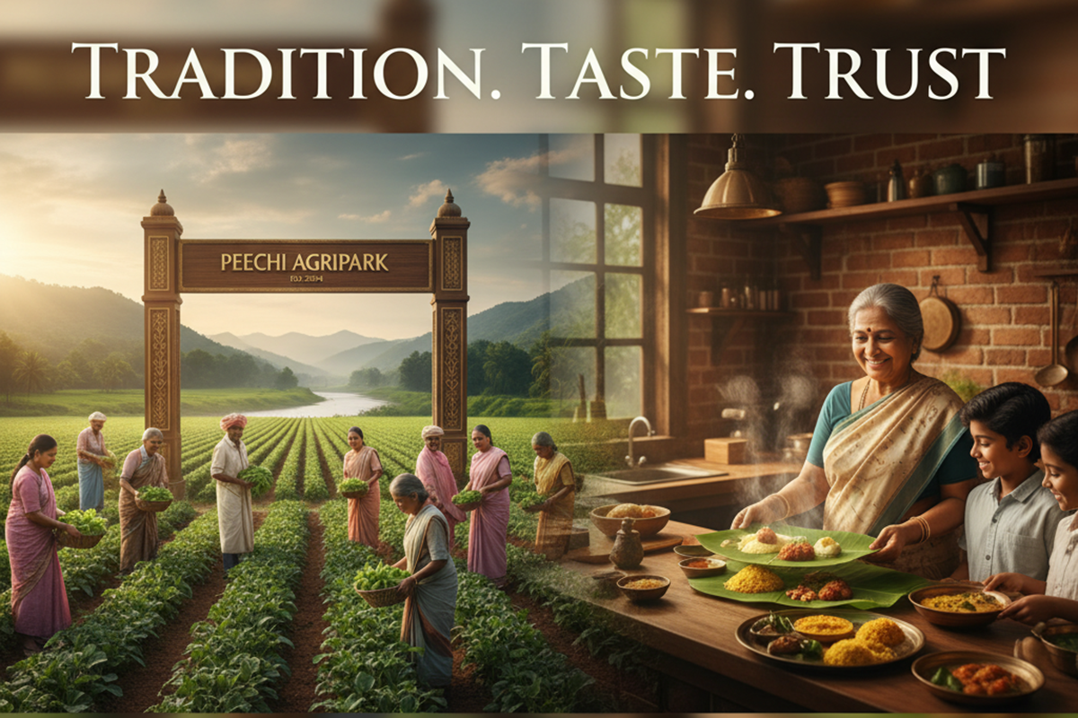 Tradition. Taste. Trust. Peechi Agripark.